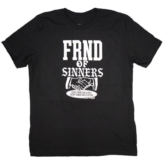 FRND of Sinners Black Tee