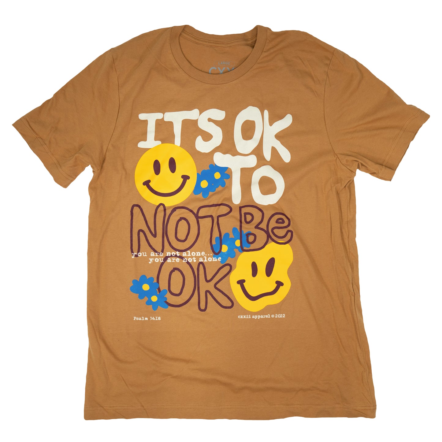 Its OK to Not be OK Sketch Book Toast Tee