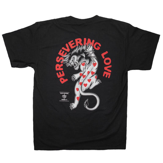 Perservering Love Black Street Tee