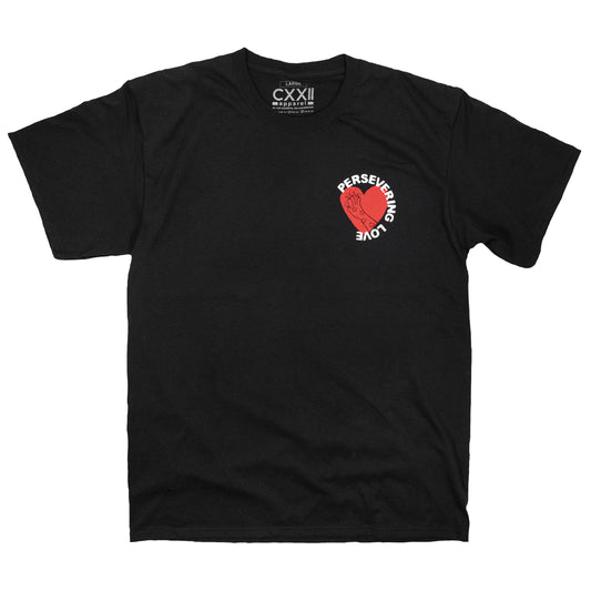 Perservering Love Black Street Tee