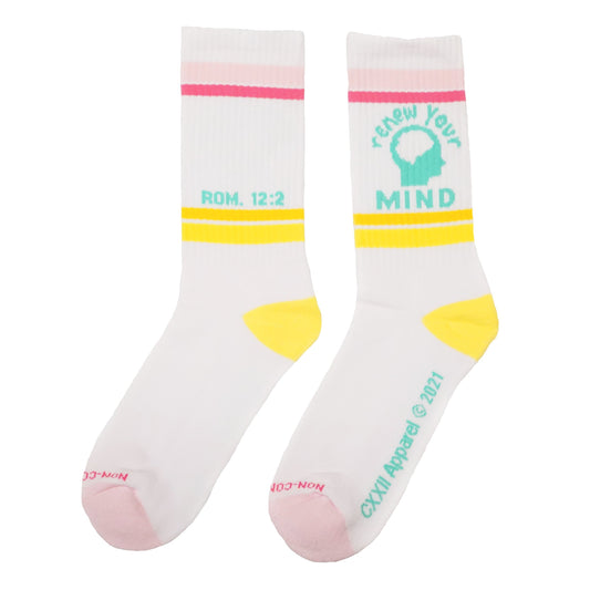 Renew Your Mind Crew Socks