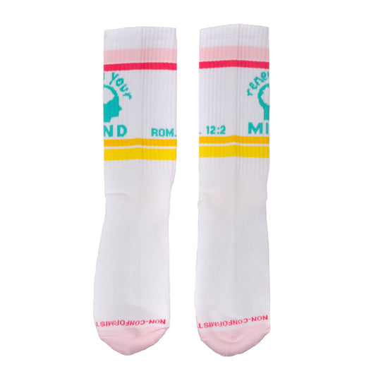 Renew Your Mind Crew Socks