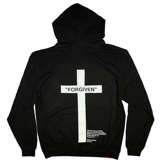 Sinner | Forgiven "Minimalist" Black Hoodie