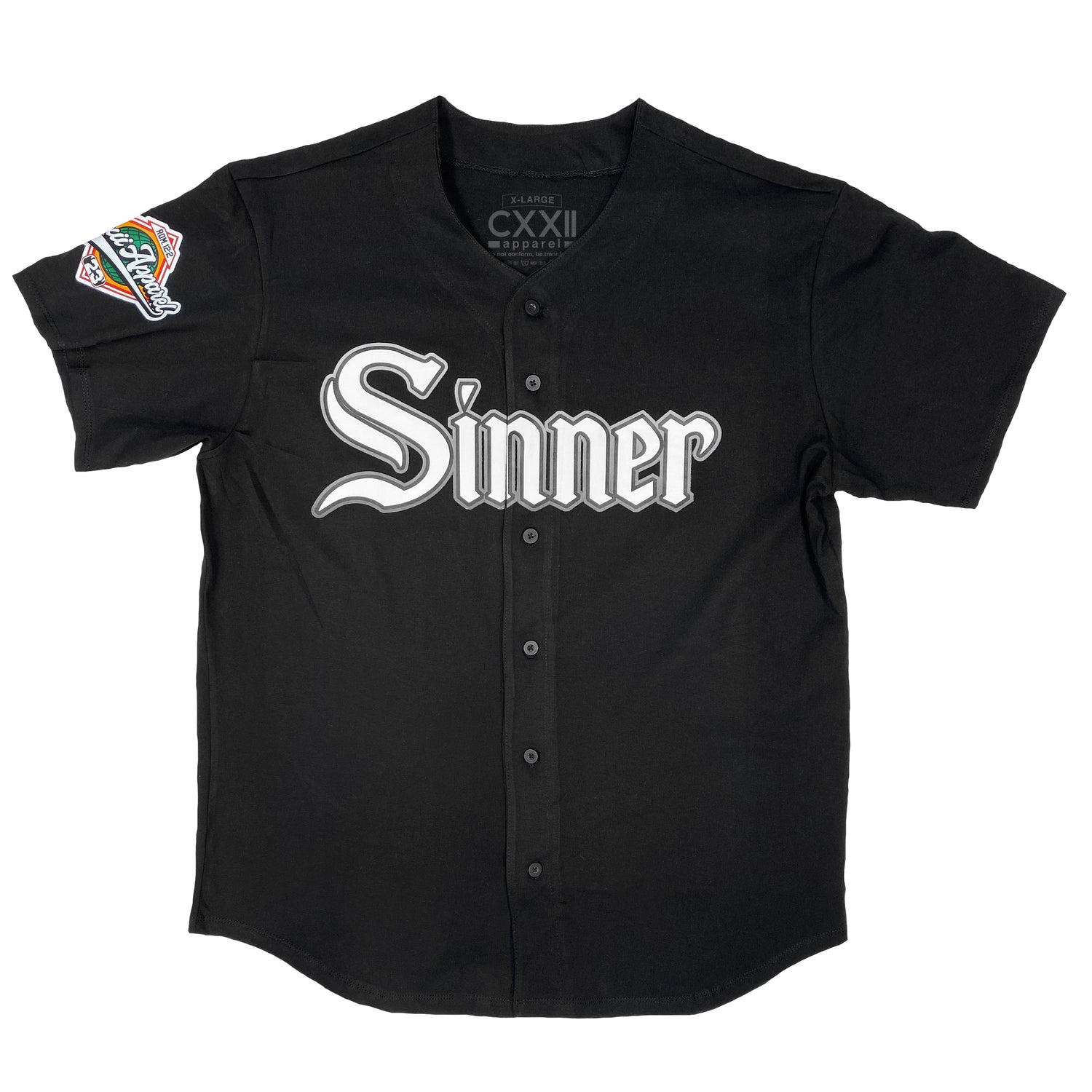 Baseball jersey apparel best sale