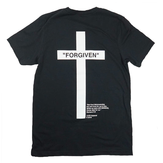 Sinner | Forgiven CMYK Black "Minimalist" Tee