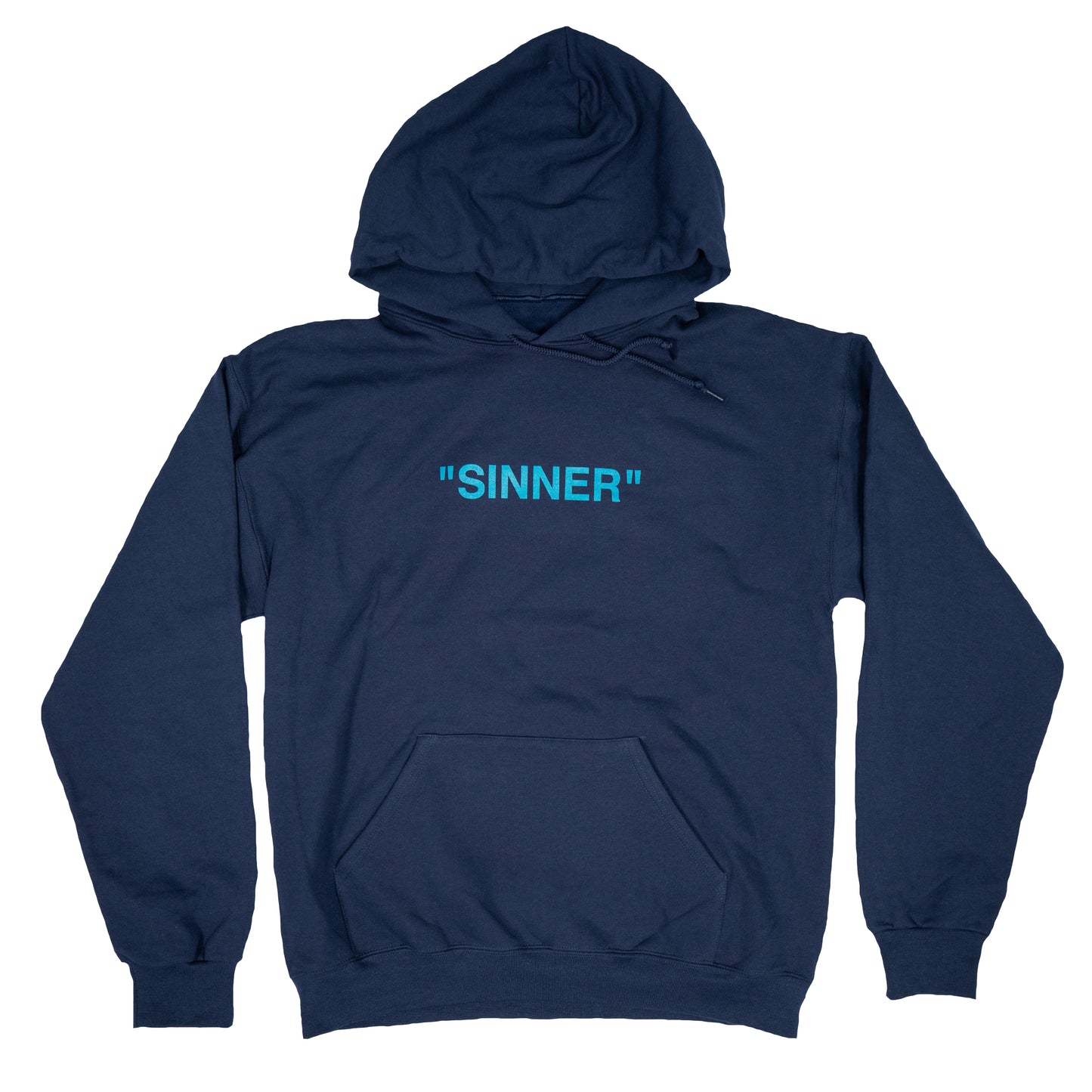Sinner | Forgiven "Minimalist" Navy Hoodie