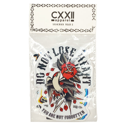 CXXII Sticker Pak - Number Two (*5 Stickers)